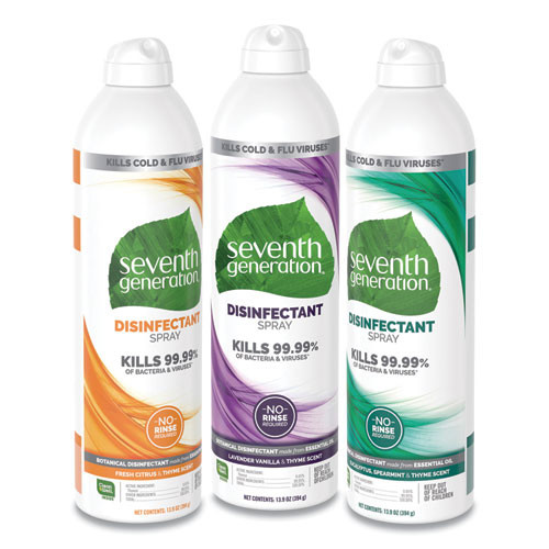 Seventh Generation® Disinfectant Sprays, Eucalyptus/Spearmint/Thyme